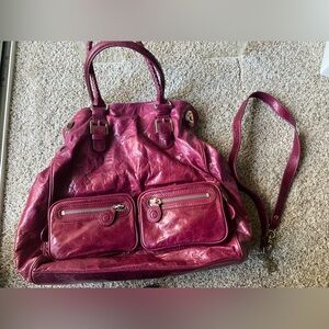 Vintage Elliot Lucca Leather Satchel Purse